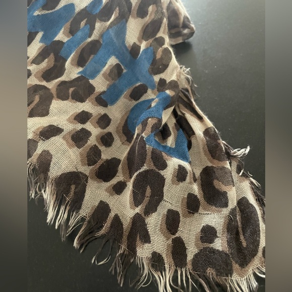 Louis Vuitton x Stephen Sprouse Leopard Stole/Scarf/Shawl - Picture 2 of 8